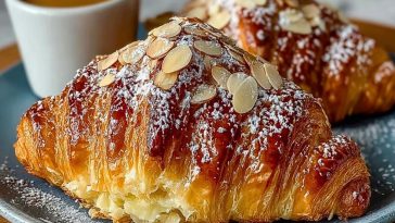 Bakery-Style Almond Croissants