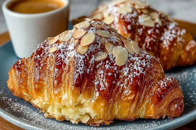 Bakery-Style Almond Croissants