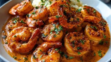 Creamy Garlic Paprika Shrimp