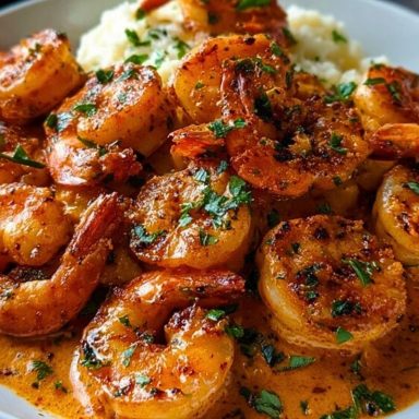 Creamy Garlic Paprika Shrimp