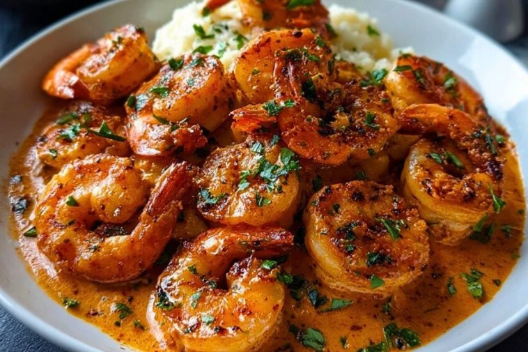 Creamy Garlic Paprika Shrimp