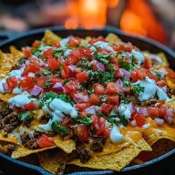 Easy Campfire Nachos