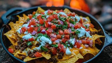 Easy Campfire Nachos