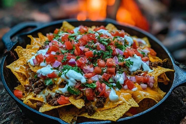 Easy Campfire Nachos