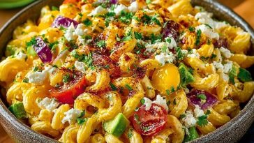 Fiesta-Ready Mexican Macaroni Salad