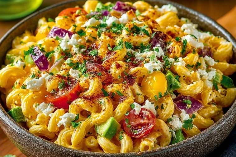 Fiesta-Ready Mexican Macaroni Salad