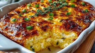 Low-Carb Cottage Cheese & Egg Casserole for Meal Prep