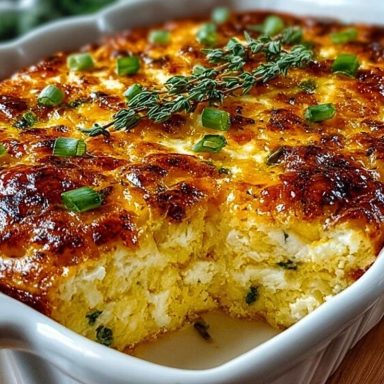 Low-Carb Cottage Cheese & Egg Casserole for Meal Prep