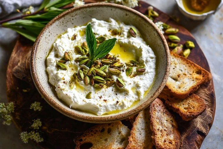 Ricotta Dip for Spring Gatherings