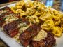 Cajun Garlic Butter Steak with Cheesy Alfredo Tortellini