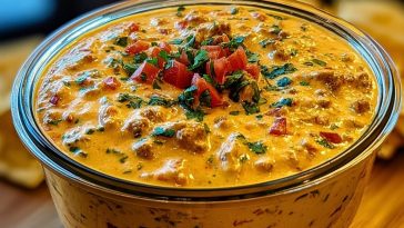 Cheesy Rotel Ranch Queso