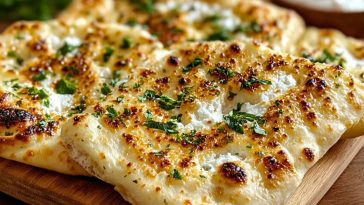 Easy 2-Ingredient Cottage Cheese Flatbread Recipe