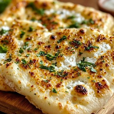 Easy 2-Ingredient Cottage Cheese Flatbread Recipe