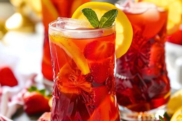 Strawberry Sweet Tea 1