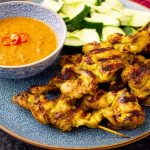 Chicken Satay with Easy Thai Peanut Sauce