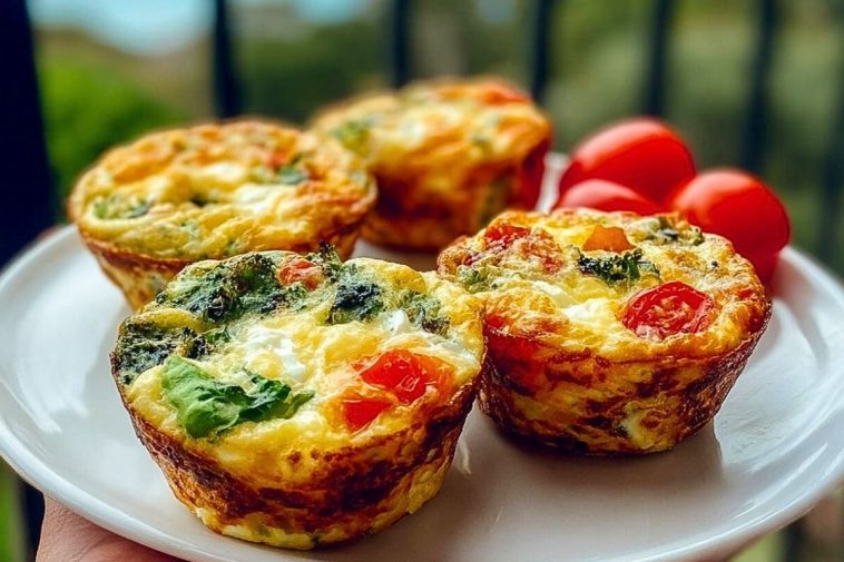 Egg White Muffins with Veggies