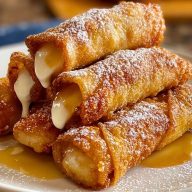 Peach Cobbler Egg Rolls Recipe for a Unique Dessert Experience