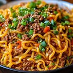 Simple Asian Ground Beef Noodles Recipe Ready in Minutes