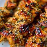 Spicy Garlic Parmesan Chicken Skewers Recipe