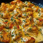 Texas Roadhouse-Style Garlic Butter Chicken Skillet
