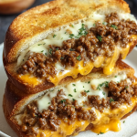 Ultimate Cheesy Ground Beef Melt