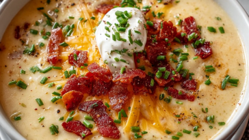 Comforting Loaded Baked Potato Soup