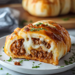 Ultimate Cheesy Ground Beef Roll