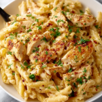 Garlic Parmesan Chicken Pasta