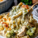 Wholesome Chicken Broccoli Alfredo Bake