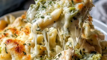 Wholesome Chicken Broccoli Alfredo Bake