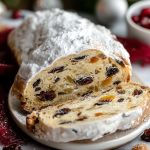 Moist German Christmas Stollen