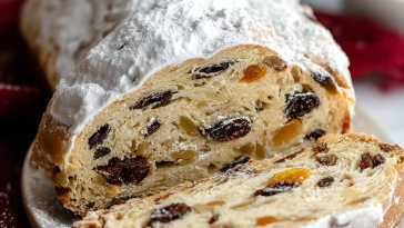 Moist German Christmas Stollen