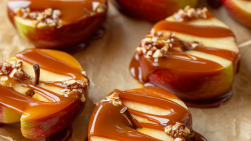 Caramel Apple Slices