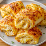Flaky Cheesy Roll-Ups That Disappear Before They Cool