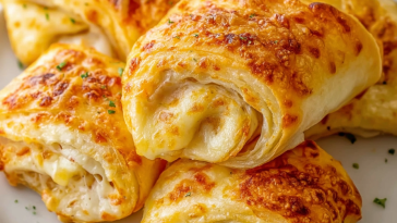 Flaky Cheesy Roll-Ups That Disappear Before They Cool