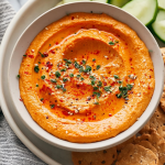 Roasted Red Pepper Hummus
