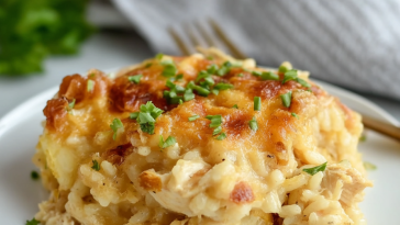 Mamaw's Chicken and Rice Casserole