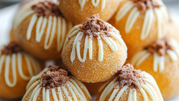 Pumpkin Pie Cheesecake Truffles