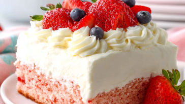 Whipped Cream Juicy Berries and the Cake That Feels Like a Summer Day
