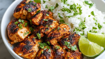 Easy Chipotle Chicken (Copycat) at Home