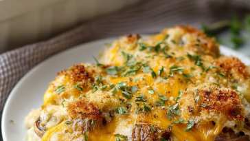 Stuffed Mushroom Casserole