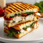 Grilled Chicken Panini Sandwich