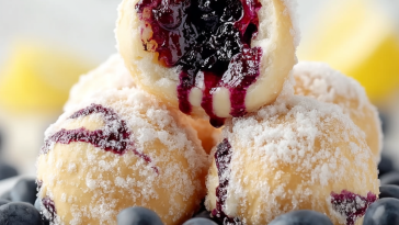Blueberry Pie Bombs (Air Fryer)