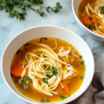 Brodo di Pollo – Italian Noodle Soup