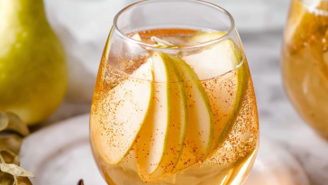 Spiced Pear Sparkling Sangria