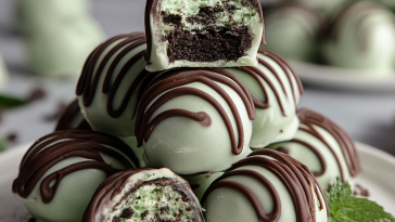 Mint Oreo Truffles