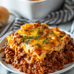 Sloppy Joe Casserole