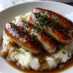 Classic Bangers and Mash