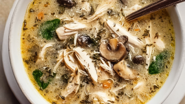Rotisserie Chicken & Mushroom Soup