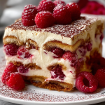 Delectable Raspberry Tiramisu Delight